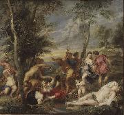 Peter Paul Rubens Bacchanal auf Andros oil on canvas